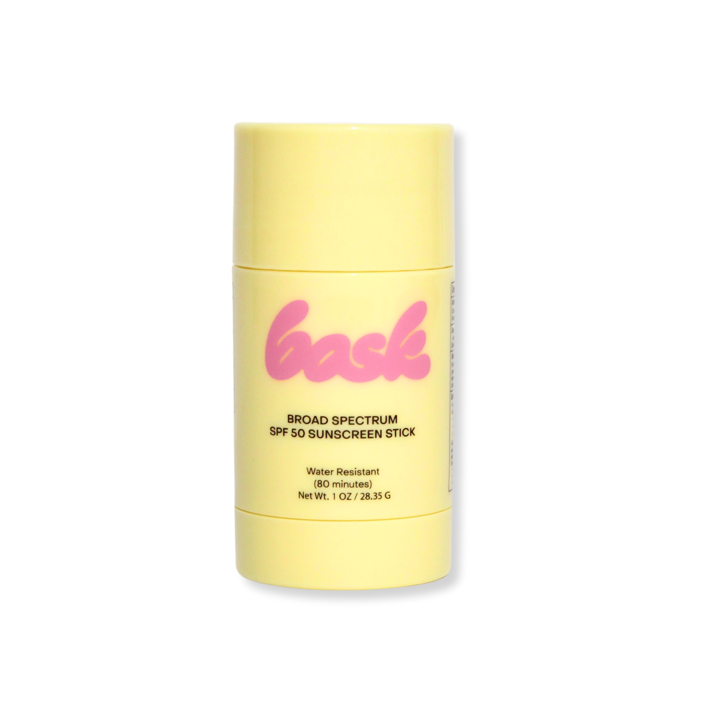 Bask SPF 50 Fragrance Free Sun Stick