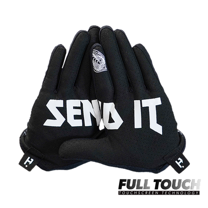 Handup Summer LITE Gloves - Topo Map Black