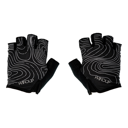 Handup Shorties - Topo Map Black